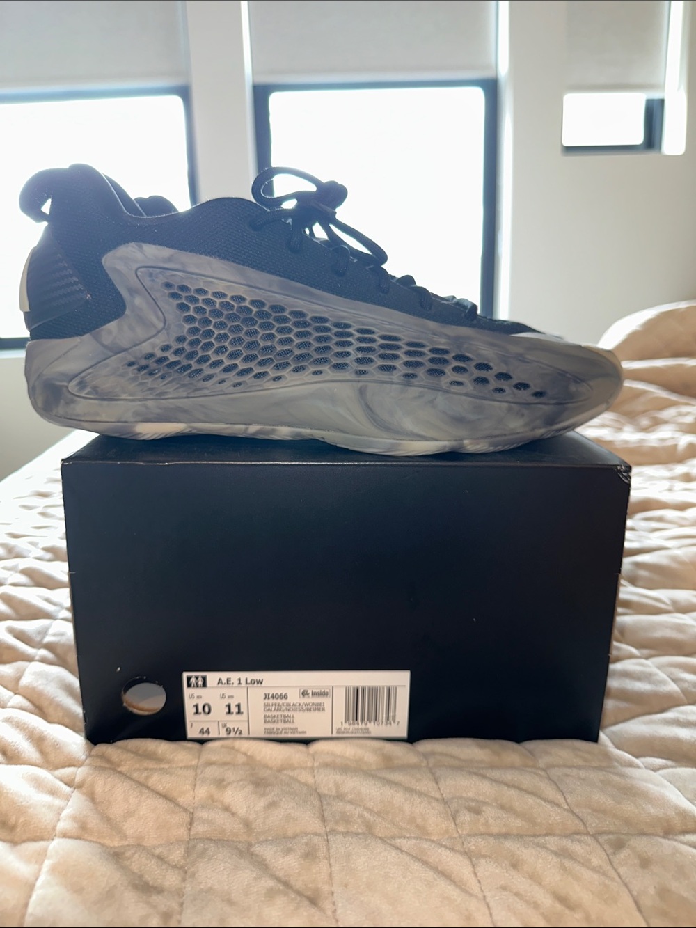 Men's Adidas AE1 Low Black and Grey